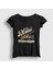 Kadın Siyah Hard Times Müzik Blues T-Shirt 1