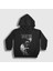 Unisex Çocuk Siyah Forgive Them Father Jesus Jojo Kapüşonlu Sweatshirt 1