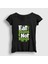 Kadın Siyah Beans Vegan Vegetarian Vejetaryen T-Shirt 1