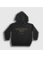 Unisex Çocuk Siyah Logo Clair Obscur Expedition 33 Kapüşonlu Sweatshirt 1