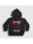 Unisex Çocuk Siyah The Wolf Brigade Jin Roh Kapüşonlu Sweatshirt 1