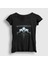Kadın Siyah Logo Metal Queensryche T-Shirt 1