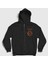 Unisex Siyah Logo Paradise Lost Fermuarlı Kapüşonlu Sweatshirt 1