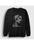 Unisex Siyah Nina Black Swan Bale Balerin Sweatshirt 1