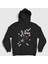 Unisex Siyah Tour Gitarist Hediye Joe Satriani Kapüşonlu Sweatshirt 1