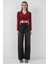 936 Sandy Crop Bluz - Bordo 2