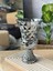 Diamond Desenli Kristal Cam Vazo - 28X15 cm Hediyelik Lüx Vazo| Modern & Lüks Dekoratif Büyük Boy Vazo 1