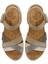 105502.Z5FX Bej Kadın Comfort Sandalet 4