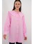 Kadın Bebe Yaka Uzun Tunik 5967 - Pembe 1