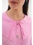 Kadın Bebe Yaka Uzun Tunik 5967 - Pembe 5