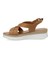 25S-503 5fx Camel Kadın Dolgu Topuk Sandalet 3