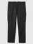 Erkek Siyah GapFlex Straight Kargo Washwell™ Pantolon 3