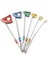 Abalak 6'lı Tricam Stoper Seti - Anodized, N.1-6 2