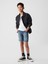 Erkek Çocuk Mavi Slim Denim Pull-On Şort 4