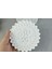 Beyaz Beton Mandala Esinli Bardak Altığı Nihale 3