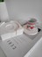 Beton Bardak Altlığı Set Fincan Çay Bardağı Beyaz 2