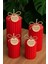 Dekoratif Mum Bellevie Candles 4'lu Mum Seti Doğal El Yapımı 1
