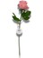 Yapay Çiçek Islak Dokulu Gül 40CM 1
