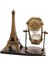 Dekoratif Eyfel Kulesi ve Kum Saati Vintage Tarzı Masa Süsü Biblo 5