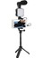 Video Making Kit Telefon Tutucu Vlog Video Mini LED Işıklı 5