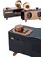 Bluetooth Nostalji Speaker Radyo Gramofon Ahşap Renk Vintage 2