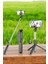 Tripod Kablosuz Bluetooth Bağlantılı Selfie Çubuğu 360 Derece Dönebilen 4