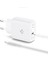 45W Usb-C Adaptör + Örgü Kablo Samsung Pps 2.0 Şarj Isı Düşürücü Gan Hızlı Şarj Aleti ve Super Hızlı Şarj Destekli Kablo iPhone & Android & iPad & MacBook Type-C PE2015 White - ACH02589 1