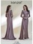 Kenzel Kolları Taş Detaylı Abiye ELBISE-9150 3