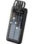 Acl 10000 Mah Powerbank Göstergeli Powerbank Solar Fenerli Güneş Enerjili Type C - Lightning - Micro USB - USB Kablolu Powerbank Taşınabilir Şarj Aleti Hızlı Şarj Aleti Powerbank Pw-59 (Siyah) 2