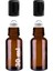30 ml Çelik Roll On Şişesi 30 cc Sızdırmaz Siyah Kapaklı Cam Şişe 2 Adet (Amber, 30) 3