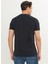 Bisiklet Yaka Düz Antrasit Erkek T-Shirt ACE091252301_ATR 5