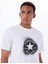 10027998.102 All Star Stencıl T-Shı Beyaz Yuvarlak Regular Fit Baskılı Erkek T-Shirt 1