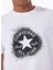 10027998.102 All Star Stencıl T-Shı Beyaz Yuvarlak Regular Fit Baskılı Erkek T-Shirt 4
