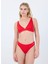 Kırmızı Kadın Normal Bikini Alt J5SL-SWM7502 2