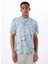 Z5GI01I3Z14P7WN Muscarı Cn T-Shırt Mavi Yuvarlak Yaka Oversized Desenli Erkek T-Shirt 3