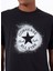 10027998.001 All Star Stencıl T-Shı Siyah Yuvarlak Regular Fit Baskılı Erkek T-Shirt 4