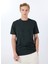 Bisiklet Yaka Siyah Erkek T-Shirt 8nztcd Z8H4Z UB001 T-Shırt 1