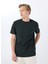 Bisiklet Yaka Siyah Erkek T-Shirt 8nztcd Z8H4Z UB001 T-Shırt 3