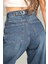Arkadan tokalı jeans pantolon 2