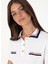 Polo Yaka Slim Fit Beyaz Kazak Kadın Brenda 2