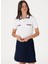 Polo Yaka Slim Fit Beyaz Kazak Kadın Brenda 3