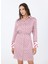 Pembe Kadın Elbise Veronıca Logo Belt S - Recy Poly Um 3