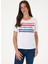 Bisiklet Yaka Beyaz Kadın T-Shirt Sılot 1