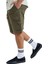 EQYWS03881 Crucıal Battle Cargo Yeşil Standart Fit Erkek Şort 3