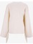 Ekru Kadın O Rahat Kazak Yasfrınga Ls O-Neck Knıt Pullover S 2