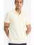 Fit Slim Fit Dar Kesim Polo Yaka Sporcu Kısa Kollu Pike Tişört D9780AX25SP 1