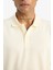 Fit Slim Fit Dar Kesim Polo Yaka Sporcu Kısa Kollu Pike Tişört D9780AX25SP 5