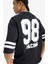 %100 Pamuk Loose Fit Bisiklet Yaka Sırt Baskılı Kısa Kollu Tişört F0188AX25SM 1