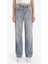 90's Wide Leg Yüksek Bel Uzun Jean Yıkamalı Pantolon F6336AX25HS 1