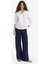 Wide Leg Cepli Yüksek Bel Standart Boy Keten Karışımlı PANTOLON F5024AX25SP 3